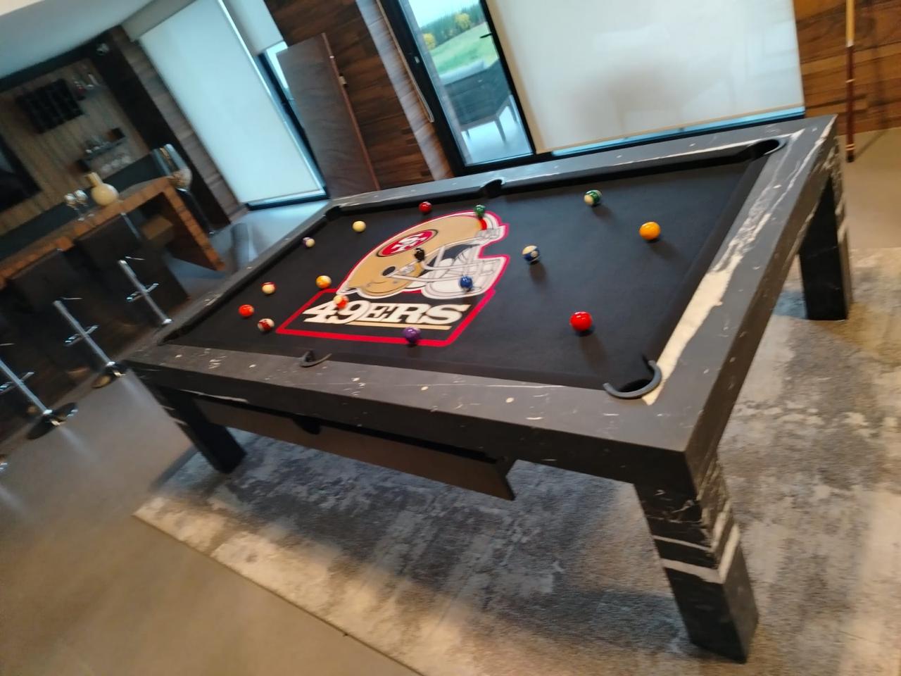 Mesa de billar personalizada